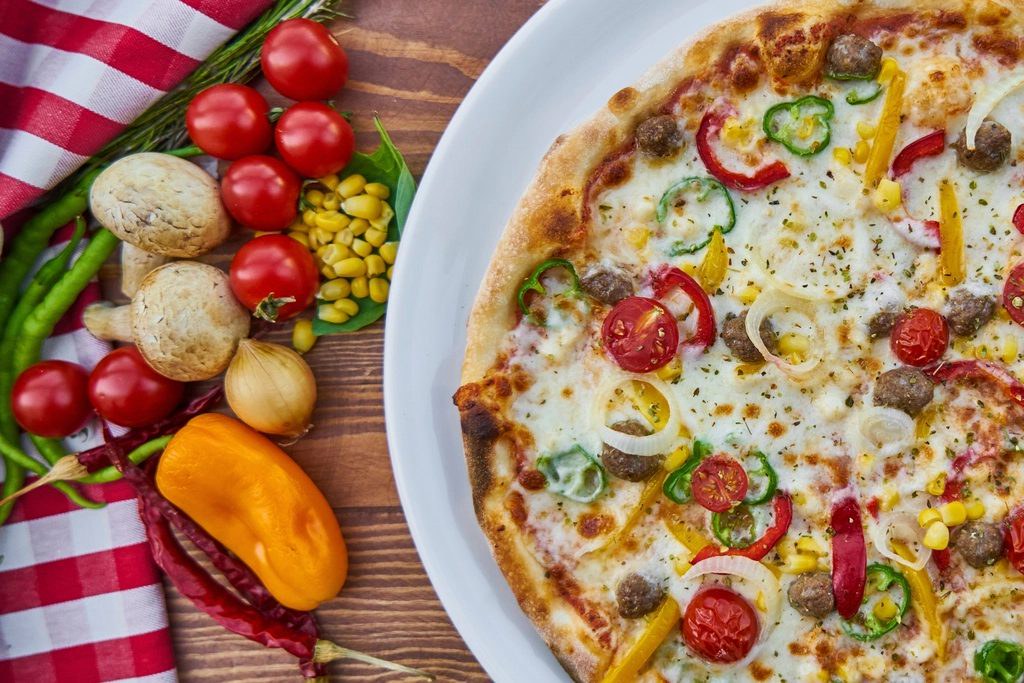 Garden Vegetable Pizza